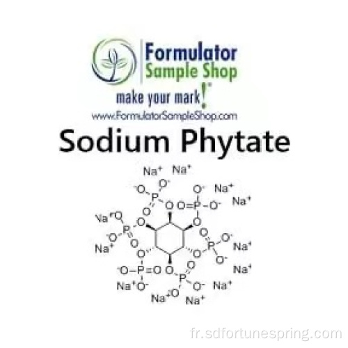 Ingrédients cosmétiques certifiés ISO Phytate de sodium